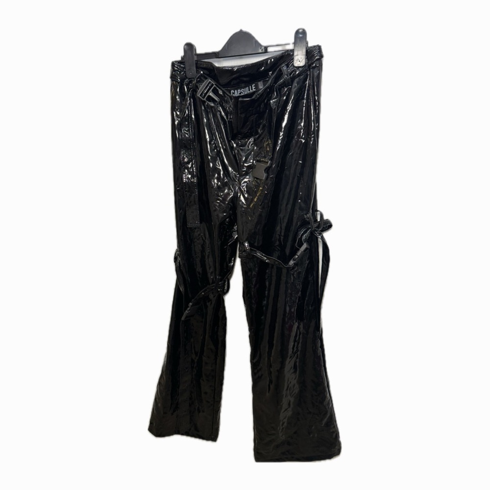 Dolls Kill Capsulle | Buckle Vinyl Pants